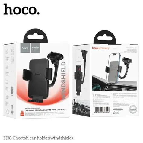 Car holder “H38 Cheetah” for dashboard and windshield